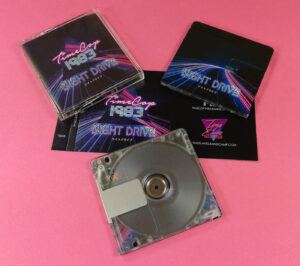 Full colour printed duplicated MiniDiscs