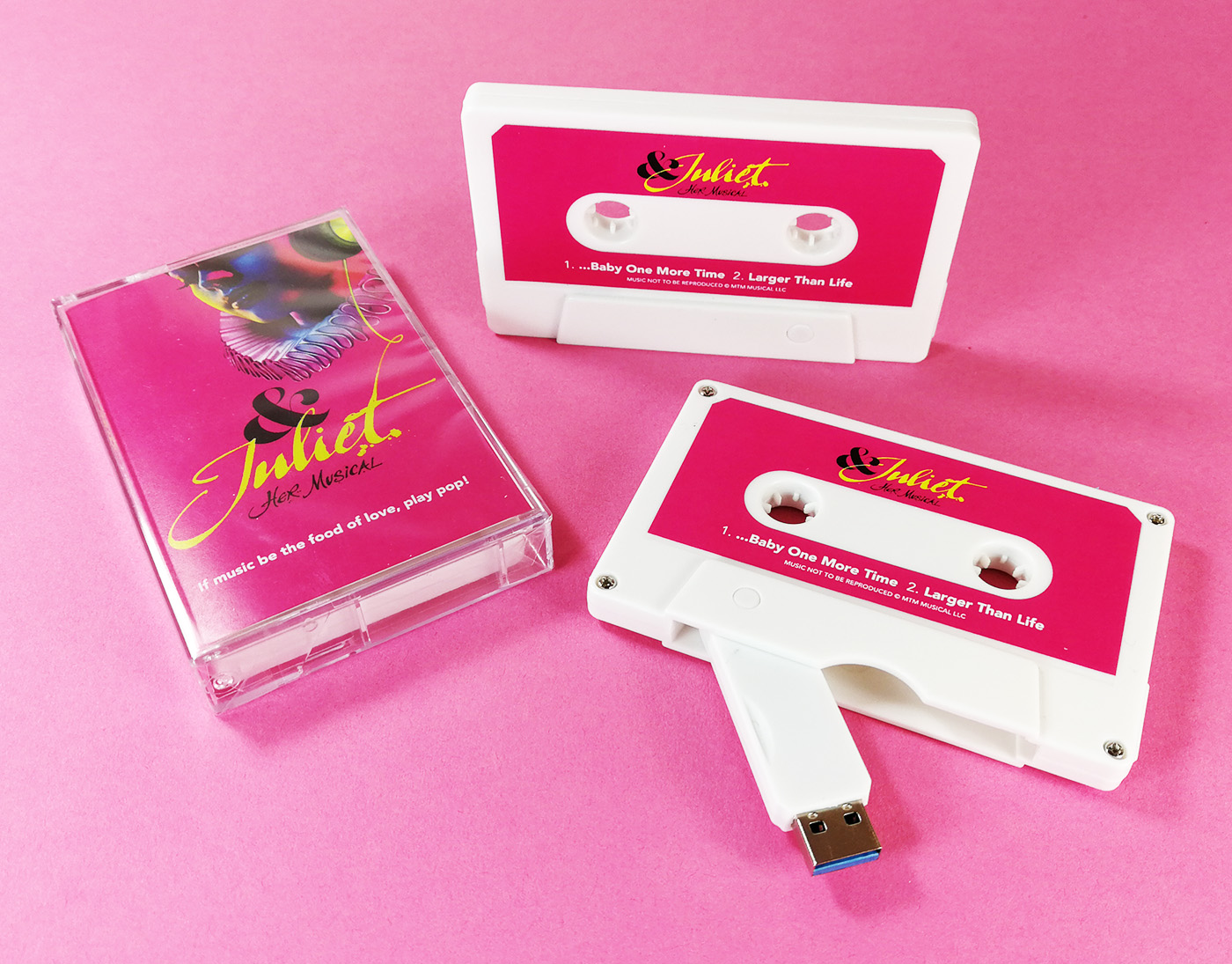 Cassette tape USB storage drives