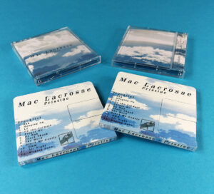 Full colour on-body printed MiniDiscs