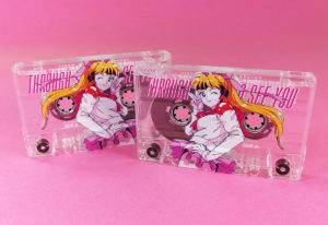 Clear prison cassette tapes with full colour, full coverage UV-LED printing
