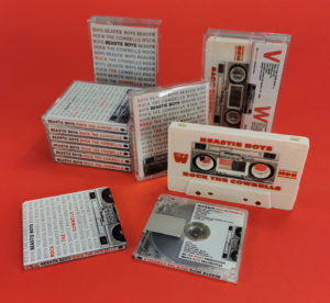 Beastie Boys 'Rock The Cowbells' limited release on cassette tape and MiniDisc