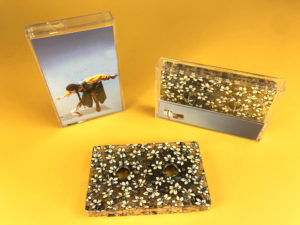 Floral on-body printed cassettes produced for Rubie Roo