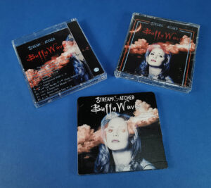 Stream Catcher BuffyWave MiniDisc in clear jewel cases with printed J-cards