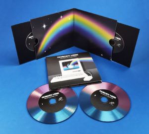Nobody Here, The Story of Vaporwave double vinyl CD four page gatefold wallets
