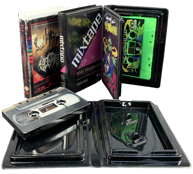 Single cassette tape rave cases