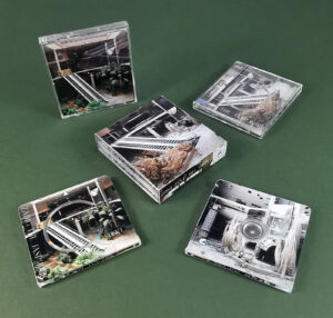 Full colour and full coverage printed double MiniDisc set in outer O-cards