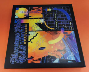 12 inch vinyl black boxset with full colour UV-LED lid printing