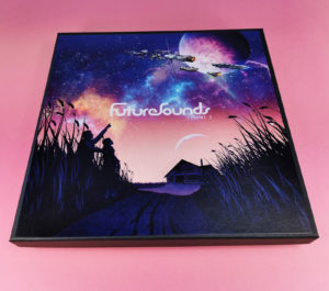 12 inch vinyl black boxset with full colour UV-LED lid printing