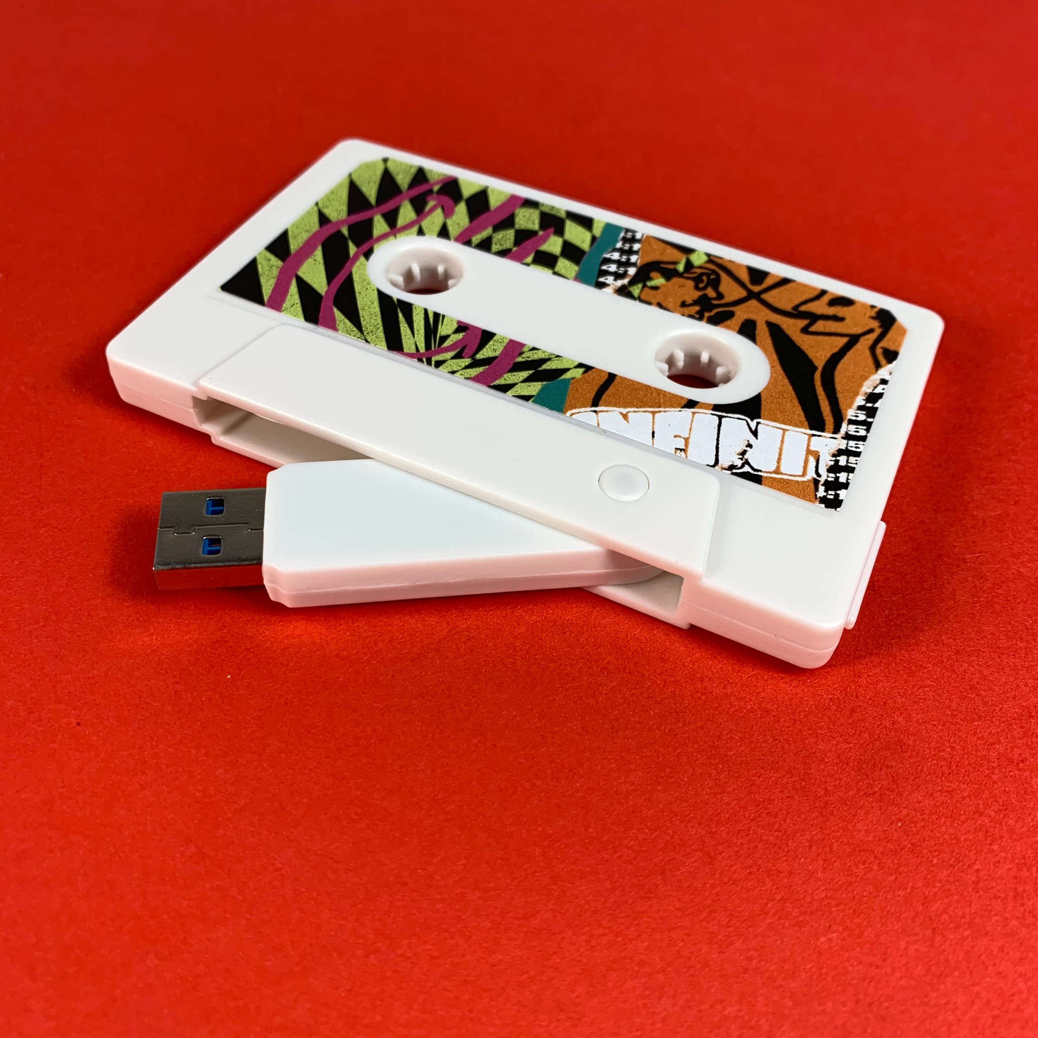 Cassette tape USB storage drives Band Cassettes