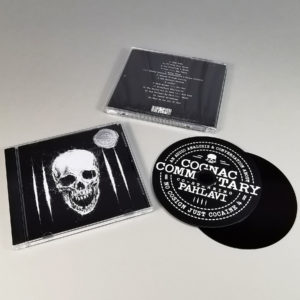 CD jewel cases with black disc trays and black base discs