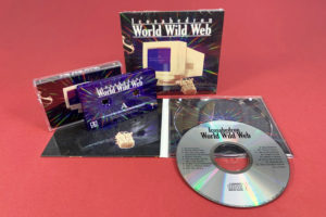 A matching set of transparent purple cassettes with full colour on-body print and CDs in 4 page digipaks