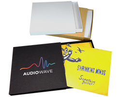 Matchbox-style box sets for CDs in wallets