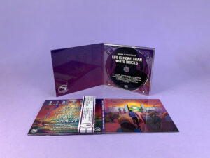 4 page printed card CD digipaks with printed obi strips