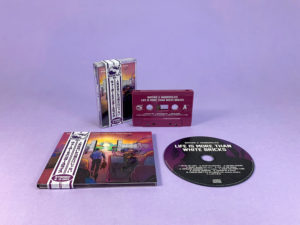 Blackberry purple tapes with obi strips and matching 4 page printed card CD digipaks