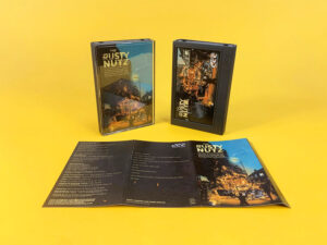 Black DCC digital cassettes with full colour on-body prints, packed in DCC slipcases with custom printed inserts