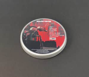 CDs in metal tins with full colour on-body top and base printing