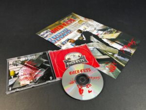 Jewel cases with poster insert and screen printed disc