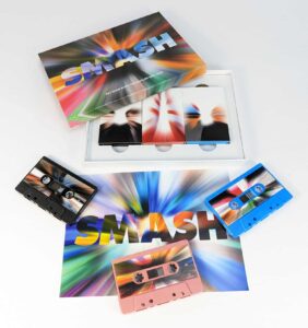 Triple cassette tape boxset with A5 booklet and custom cardboard inserts, plus full colour printed all-over wrap boxes