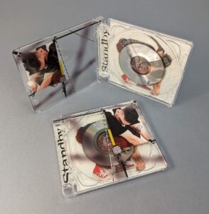 Transparent edge 12cm CDs in SACD super jewel cases with on-case printing