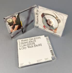 Transparent edge 12cm CDs in SACD super jewel cases with on-case printing