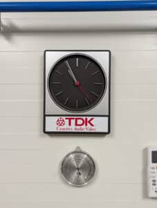 TDK wall clock
