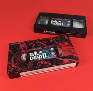 Evil Dead II VHS tapes